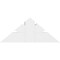 Ekena Millwork Richland Architectural Grade PVC Gable Bracket, 36"W x 15"H x 6"D x 6"F, 10/12 Pitch GBP036X15X0606RIC00 - alternate 2